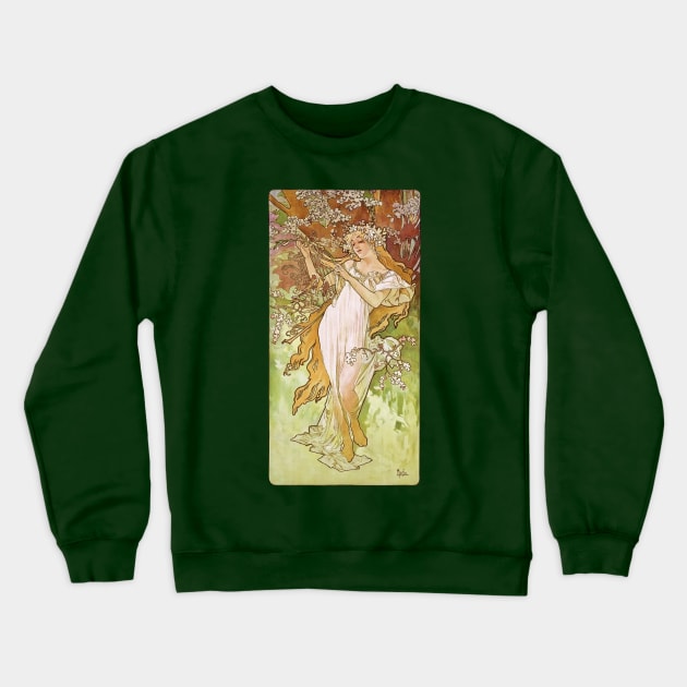 Spring Crewneck Sweatshirt by UndiscoveredWonders